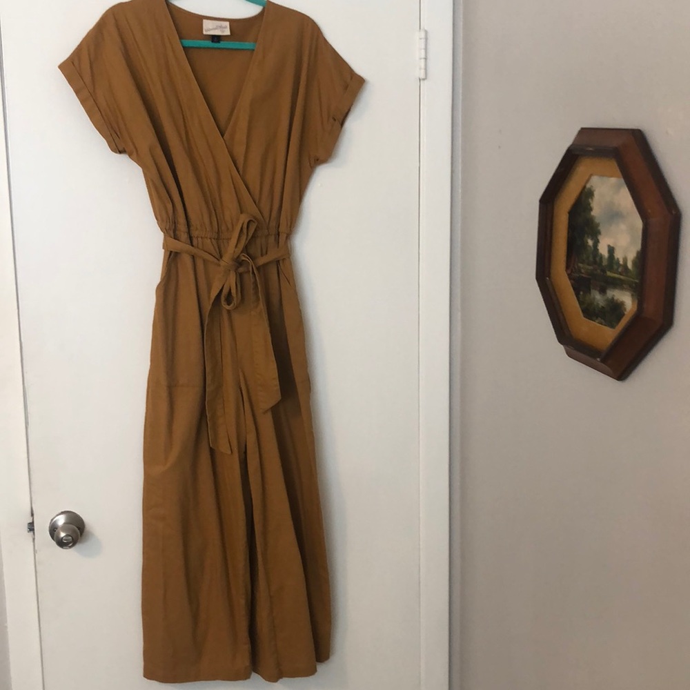 Mustard jumpsuit